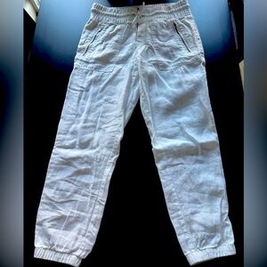 Athleta Cabo summer linen jogger style pants